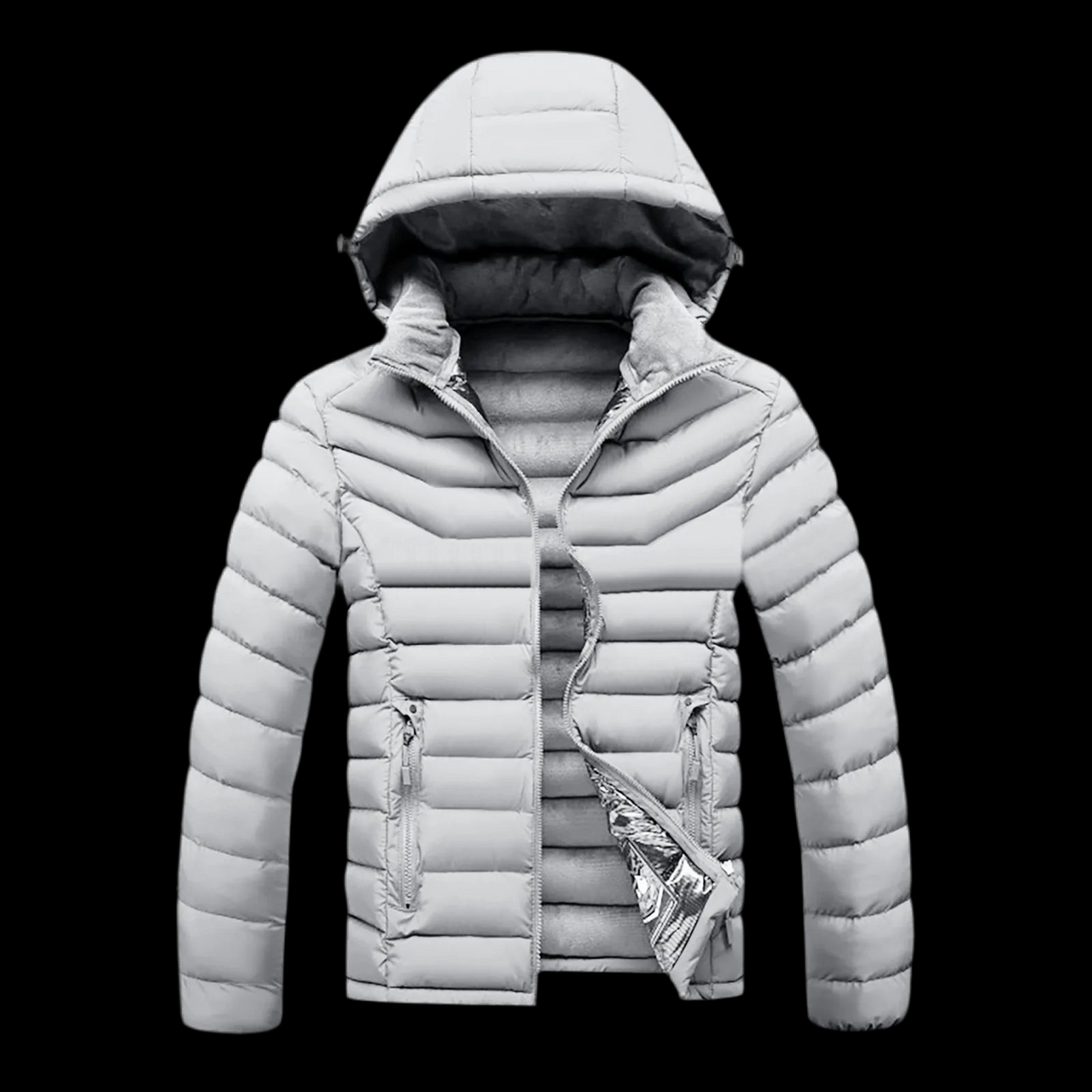 Men's Hooded Waterproof Winter Jacket