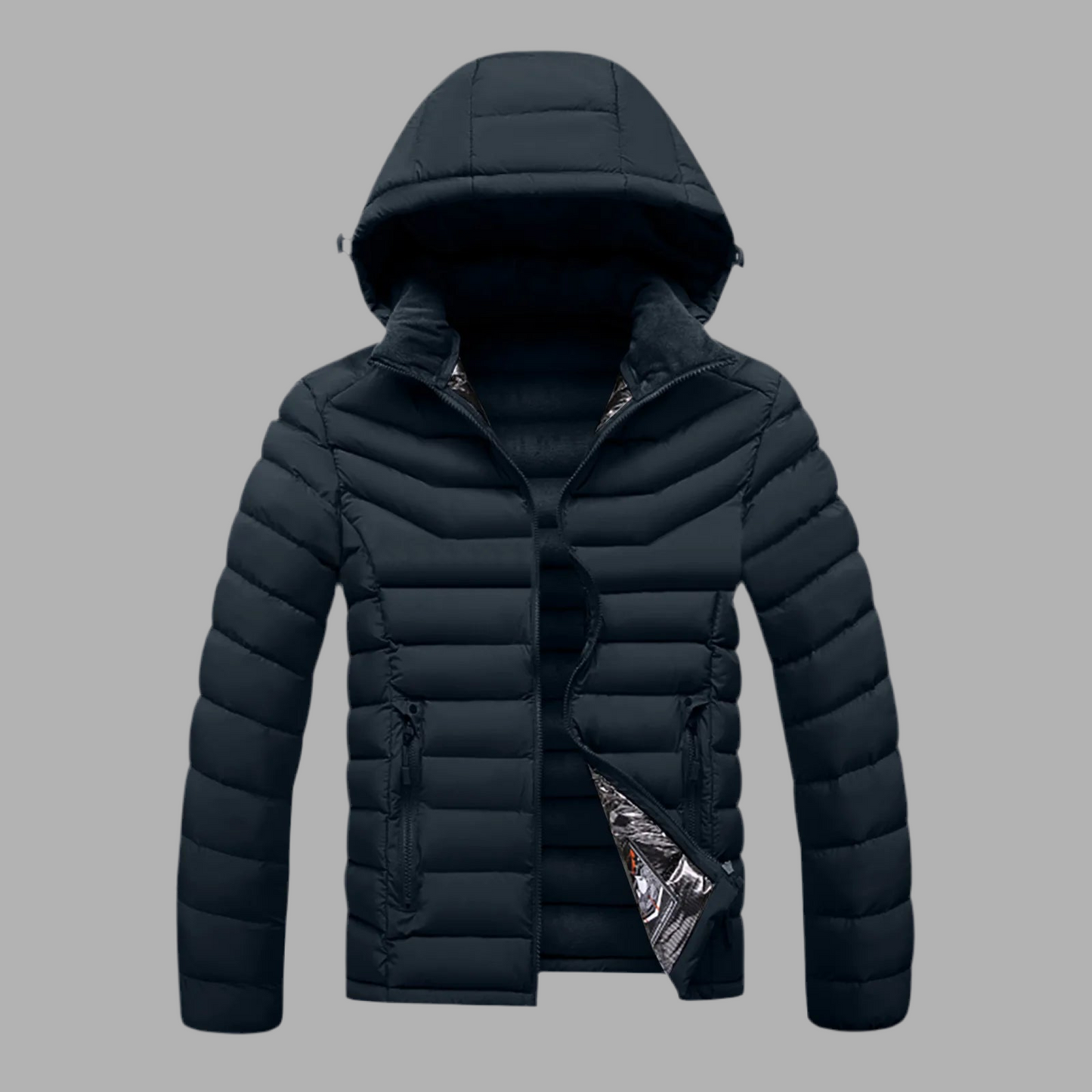 Men's Hooded Waterproof Winter Jacket