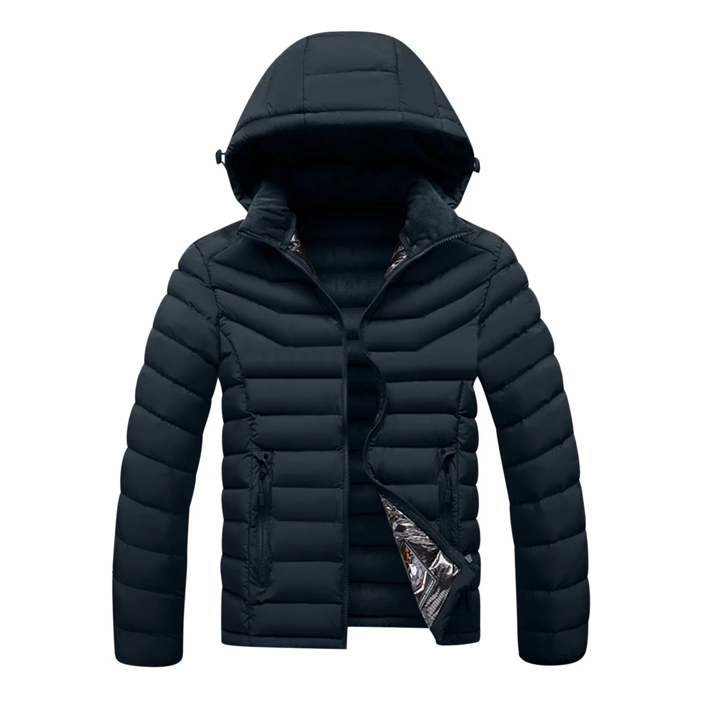 Men's Hooded Waterproof Winter Jacket