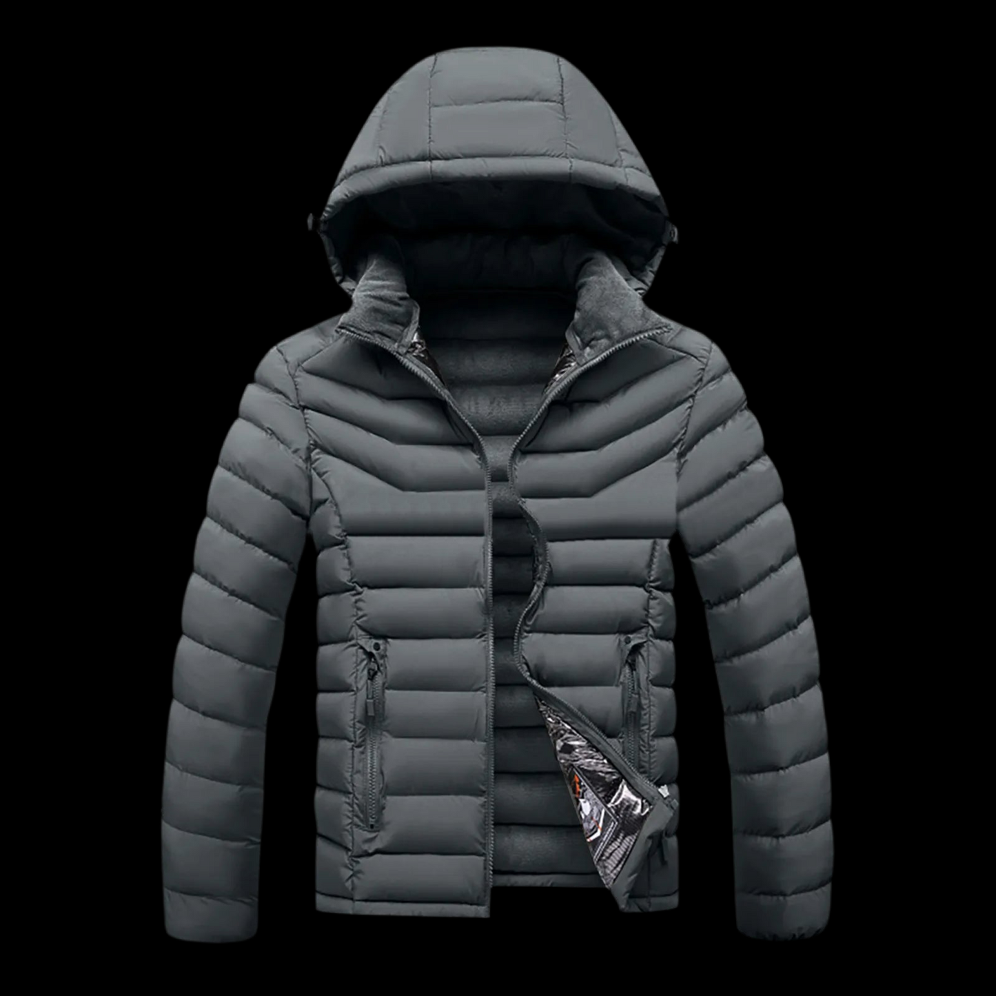 Men's Hooded Waterproof Winter Jacket