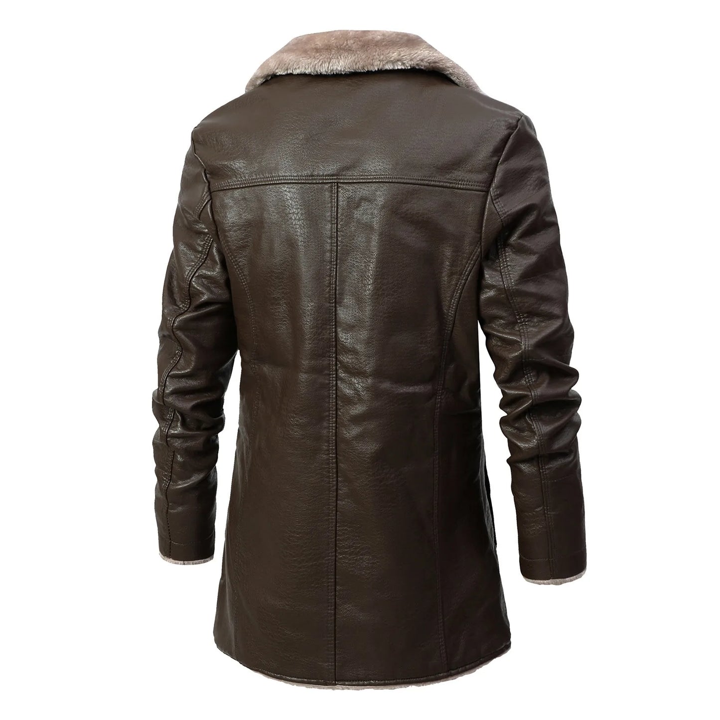 Men's Elegant Winter Velvet Hooded Jacket