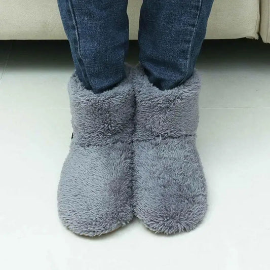 USB Electric Heating Foot Warmer Boots